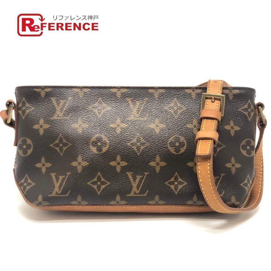 LOUIS VUITTON ルイヴィトン M51240 トロター カバン 斜め掛け ポシェット ショルダーバッグ ブラウン レディース【中古】 | LOUIS VUITTON