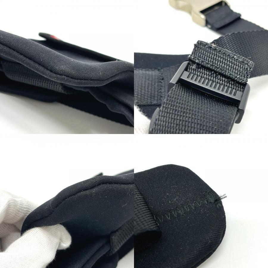 PRADA プラダ MV563 ボディバッグ カバン バッグ プラダスポーツ ウエストバッグ ブラック ユニセックス【中古】 | PRADA | 08