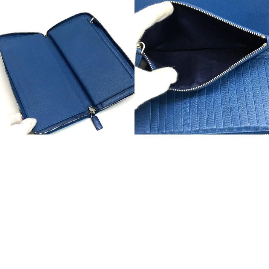 PRADA プラダ 2ML220 ラウンドファスナー 長財布 サフィアーノレザー  