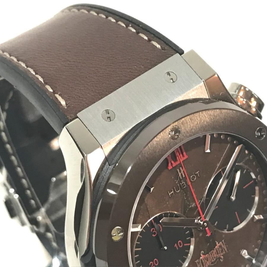 HUBLOT ウブロ 521.NC.0589.VR.OPX14  クラシック フュージョン 自動巻き 葉巻ボックス付き フォービデンX 腕時計 シルバー メンズ【中古】 | HUBLOT | 01