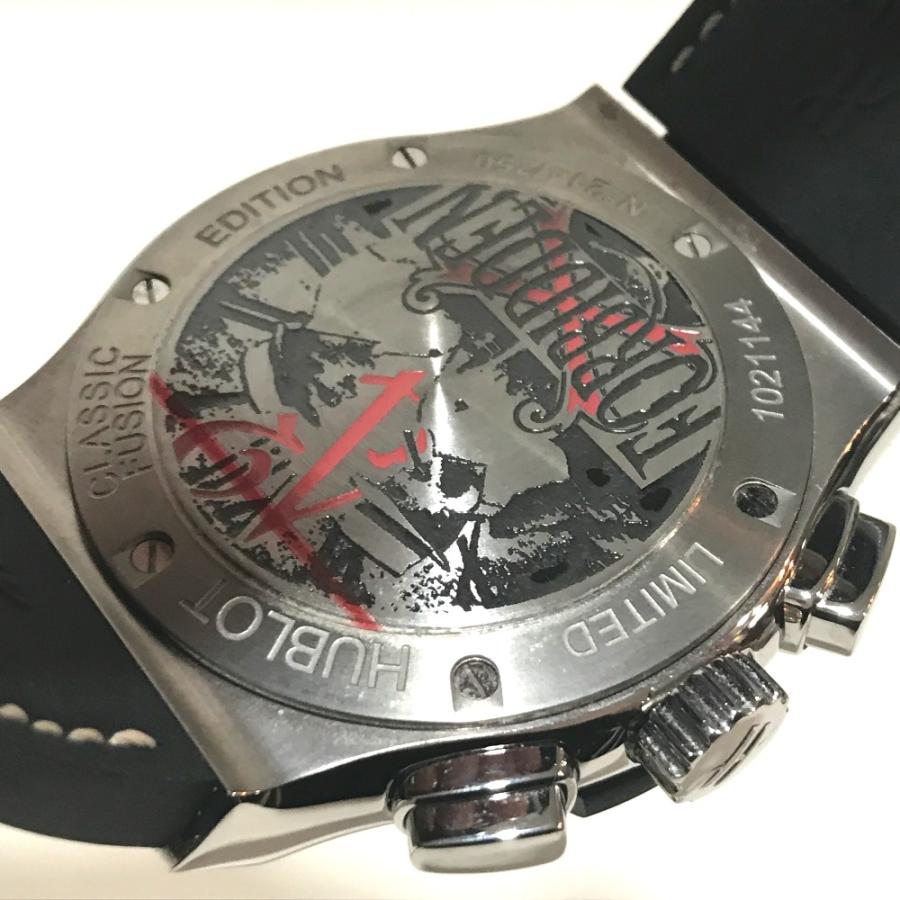 HUBLOT ウブロ 521.NC.0589.VR.OPX14  クラシック フュージョン 自動巻き 葉巻ボックス付き フォービデンX 腕時計 シルバー メンズ【中古】 | HUBLOT | 05