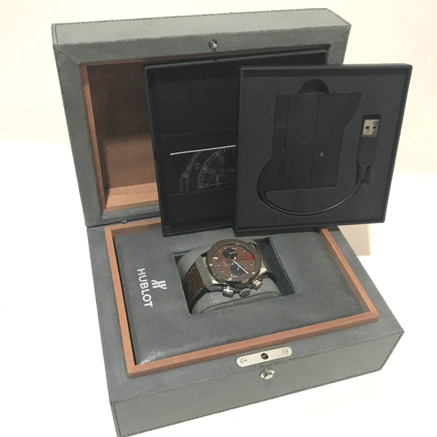 HUBLOT ウブロ 521.NC.0589.VR.OPX14  クラシック フュージョン 自動巻き 葉巻ボックス付き フォービデンX 腕時計 シルバー メンズ【中古】 | HUBLOT | 07
