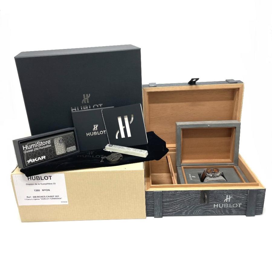 HUBLOT ウブロ 521.NC.0589.VR.OPX14  フォービデンX クラシック フュージョン 自動巻き 葉巻ボックス付き 腕時計 チタニウム | HUBLOT | 08