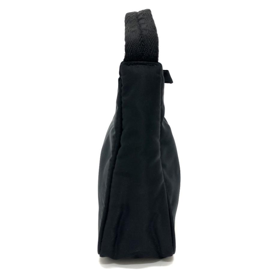 PRADA プラダ MV515 三角プレート ミニ ミニハンドバック ハンドバック 気アバン バック ハンドバッグ ブラック レディース【中古】 | PRADA | 03