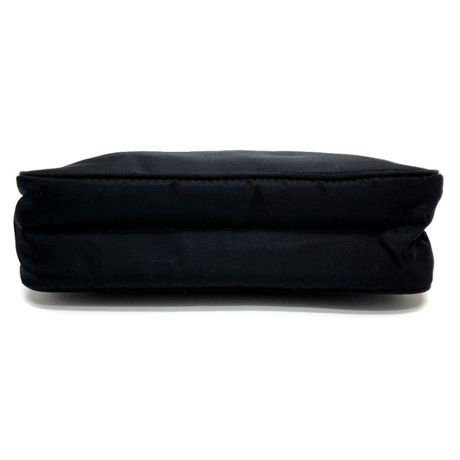 PRADA プラダ MV515 三角プレート ミニ ミニハンドバック ハンドバック 気アバン バック ハンドバッグ ブラック レディース【中古】 | PRADA | 04