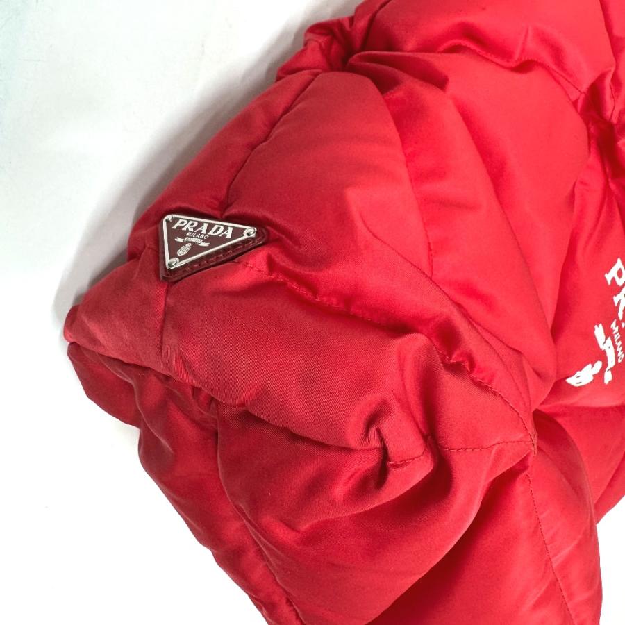 PRADA プラダ 2VG082 Re-Nylon パデッド カバン トートバッグ レッド レディース【中古】 | PRADA | 04
