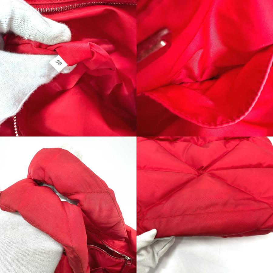 PRADA プラダ 2VG082 Re-Nylon パデッド カバン トートバッグ レッド レディース【中古】 | PRADA | 09