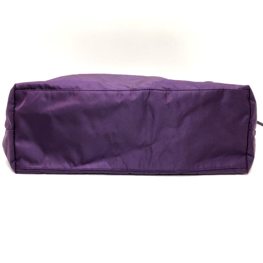 PRADA プラダ BR3924 ロゴ カバン 肩掛けバッグ トートバッグ パープル レディース【中古】 | PRADA | 02