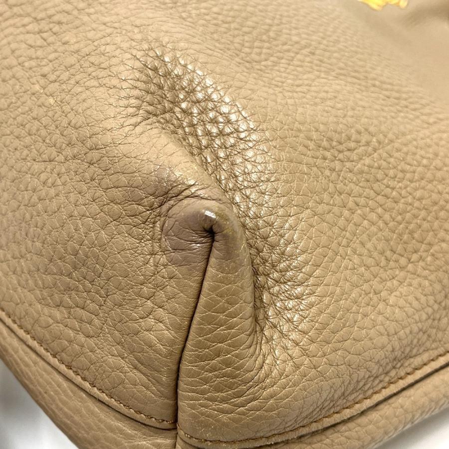 PRADA プラダ BN1713 ロゴ カバン バッグ ハンドバッグ トートバッグ ベージュ レディース【中古】 | PRADA | 04