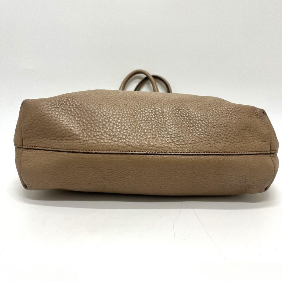 PRADA プラダ BN1713 ロゴ カバン バッグ ハンドバッグ トートバッグ ベージュ レディース【中古】 | PRADA | 05