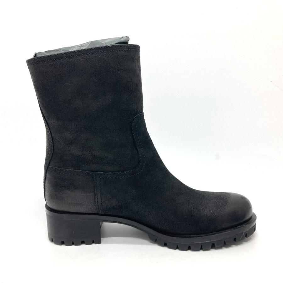 PRADA プラダ ショートブーツ ブーツ シューズ ブーツ ブラック レディース【中古】 | PRADA | 06