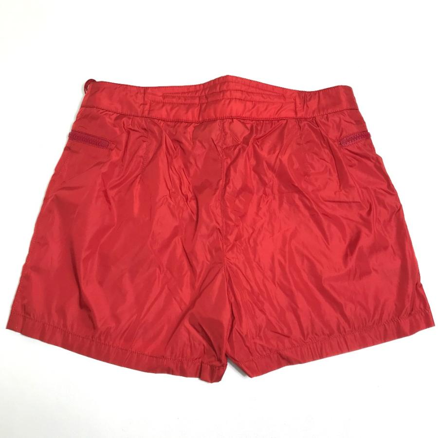 美品 PRADA プラダ 1H2055 ロゴ入り ショートパンツ スイムウェア ボトムス ズボン アパレル プラダスポーツ 水着 レッド メンズ【中古】 | PRADA | 01