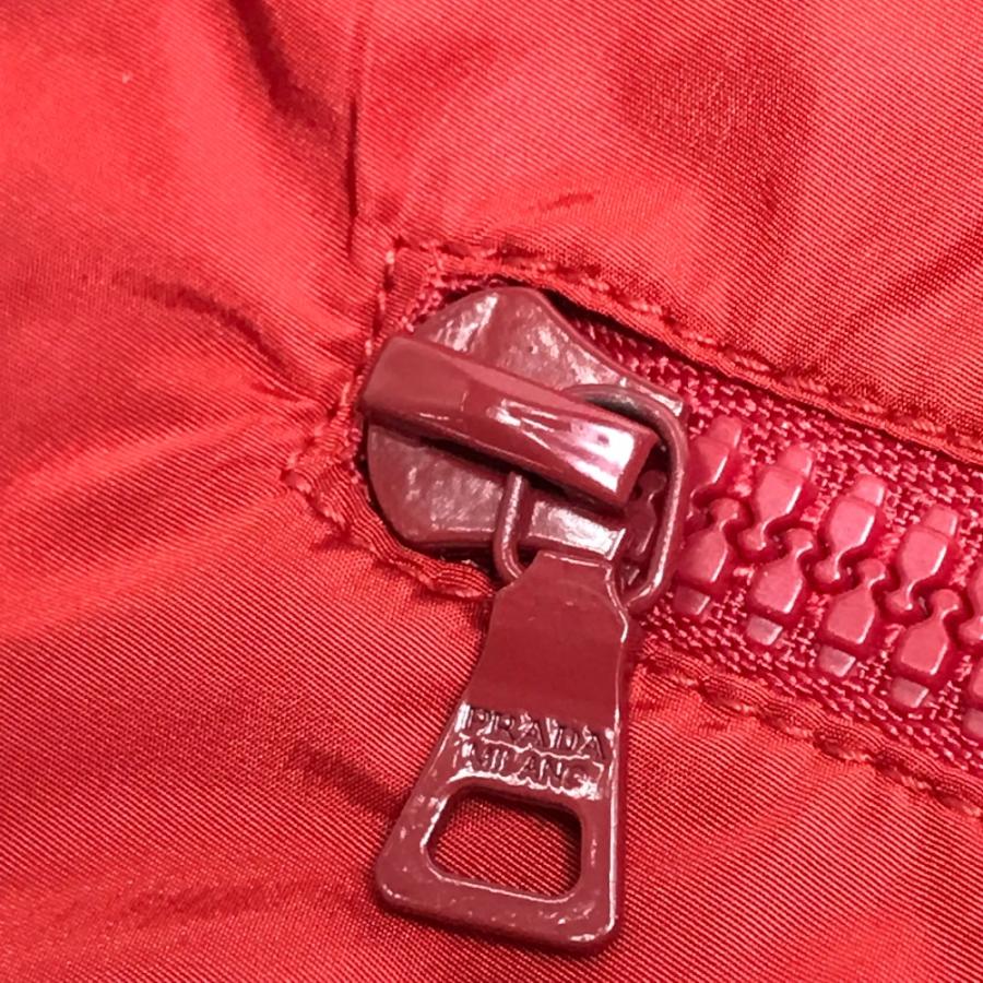 美品 PRADA プラダ 1H2055 ロゴ入り ショートパンツ スイムウェア ボトムス ズボン アパレル プラダスポーツ 水着 レッド メンズ【中古】 | PRADA | 04