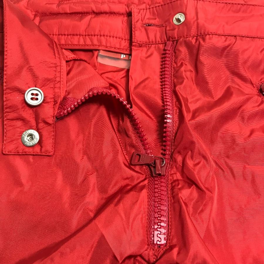 美品 PRADA プラダ 1H2055 ロゴ入り ショートパンツ スイムウェア ボトムス ズボン アパレル プラダスポーツ 水着 レッド メンズ【中古】 | PRADA | 05