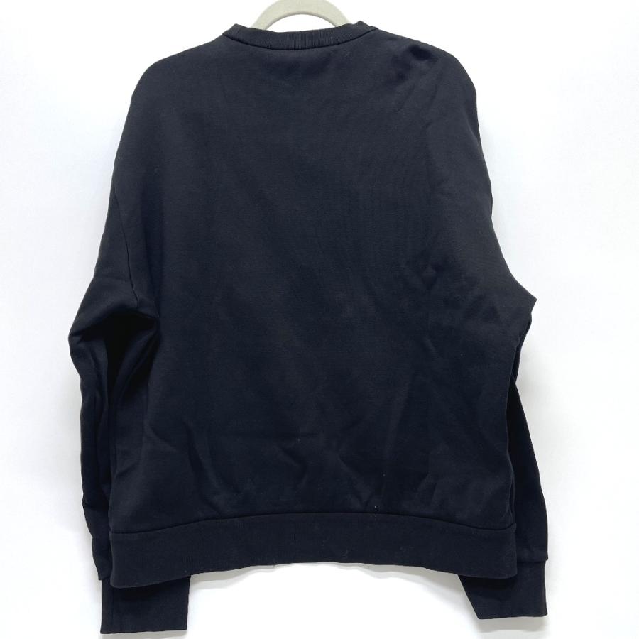 PRADA プラダ UJL27A クルーネック スウェット トライアングルロゴ トレーナー ブラック メンズ【中古】 | PRADA | 02