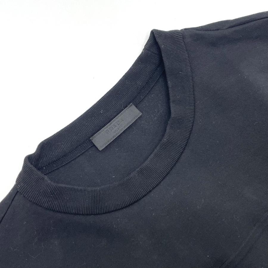 PRADA プラダ UJL27A クルーネック スウェット トライアングルロゴ トレーナー ブラック メンズ【中古】 | PRADA | 03