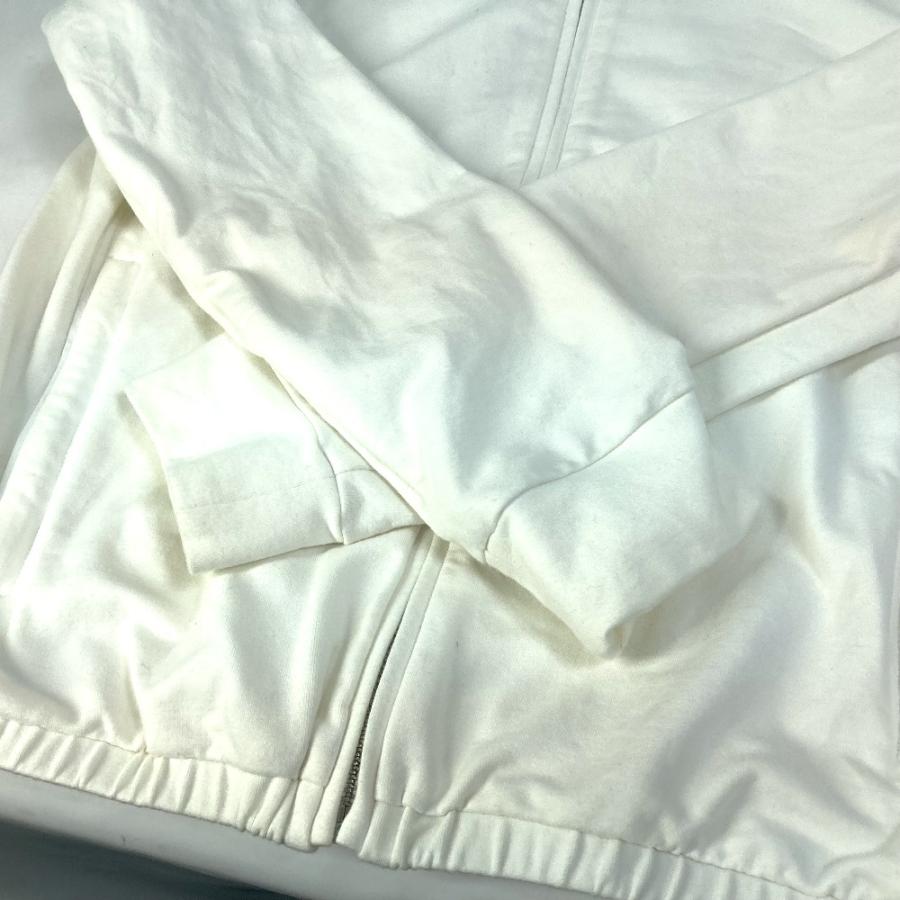 PRADA プラダ アウター フード付き アウター アパレル 長袖 ジップアップ プラダスポーツ ロゴ パーカー ホワイト レディース【中古】 | PRADA | 03