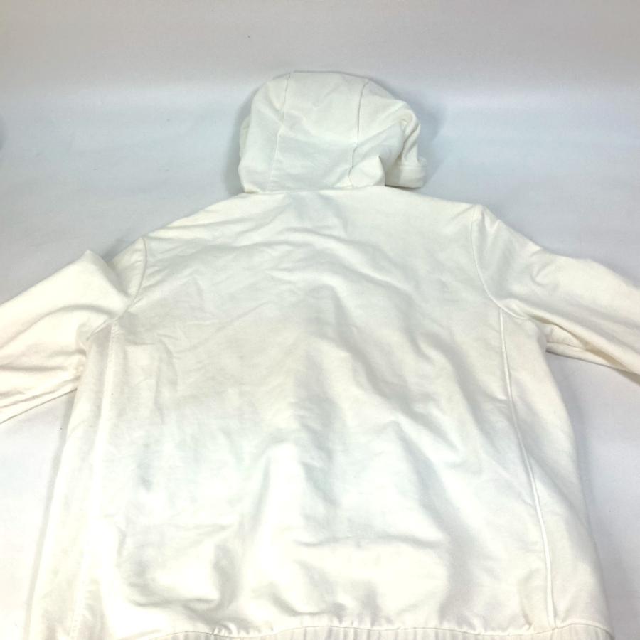 PRADA プラダ アウター フード付き アウター アパレル 長袖 ジップアップ プラダスポーツ ロゴ パーカー ホワイト レディース【中古】 | PRADA | 09