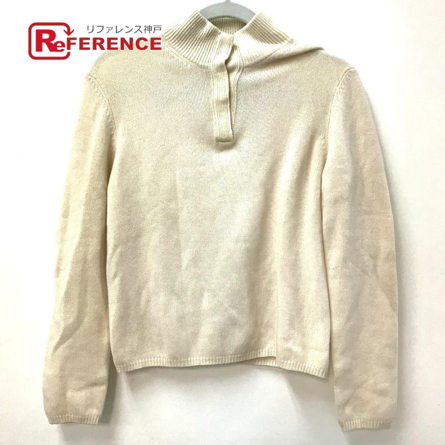 PRADA プラダ トップス アパレル トップス 長袖 セーター アイボリー系 レディース【中古】 | PRADA