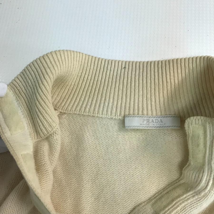 PRADA プラダ トップス アパレル トップス 長袖 セーター アイボリー系 レディース【中古】 | PRADA | 04