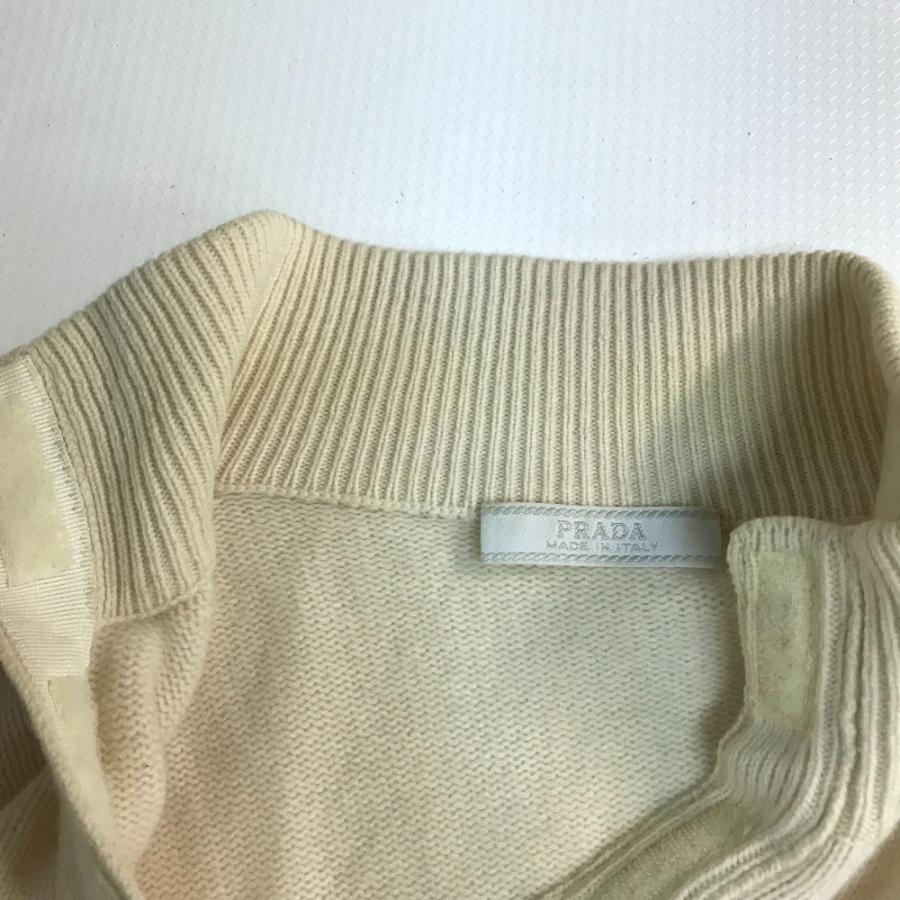 PRADA プラダ トップス アパレル トップス 長袖 セーター アイボリー系 レディース【中古】 | PRADA | 05