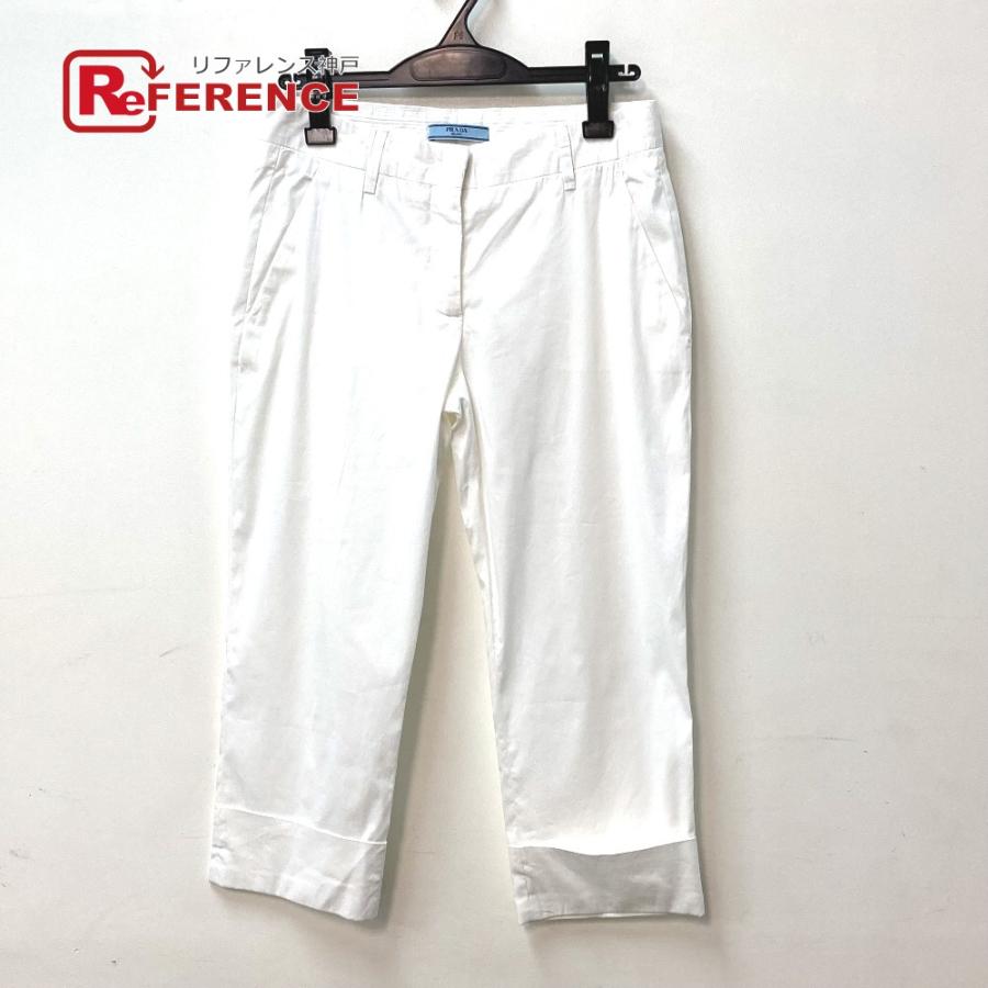 PRADA プラダ ボトムス アパレル 七分丈　ズボン ストレート パンツ レディース【中古】 | PRADA