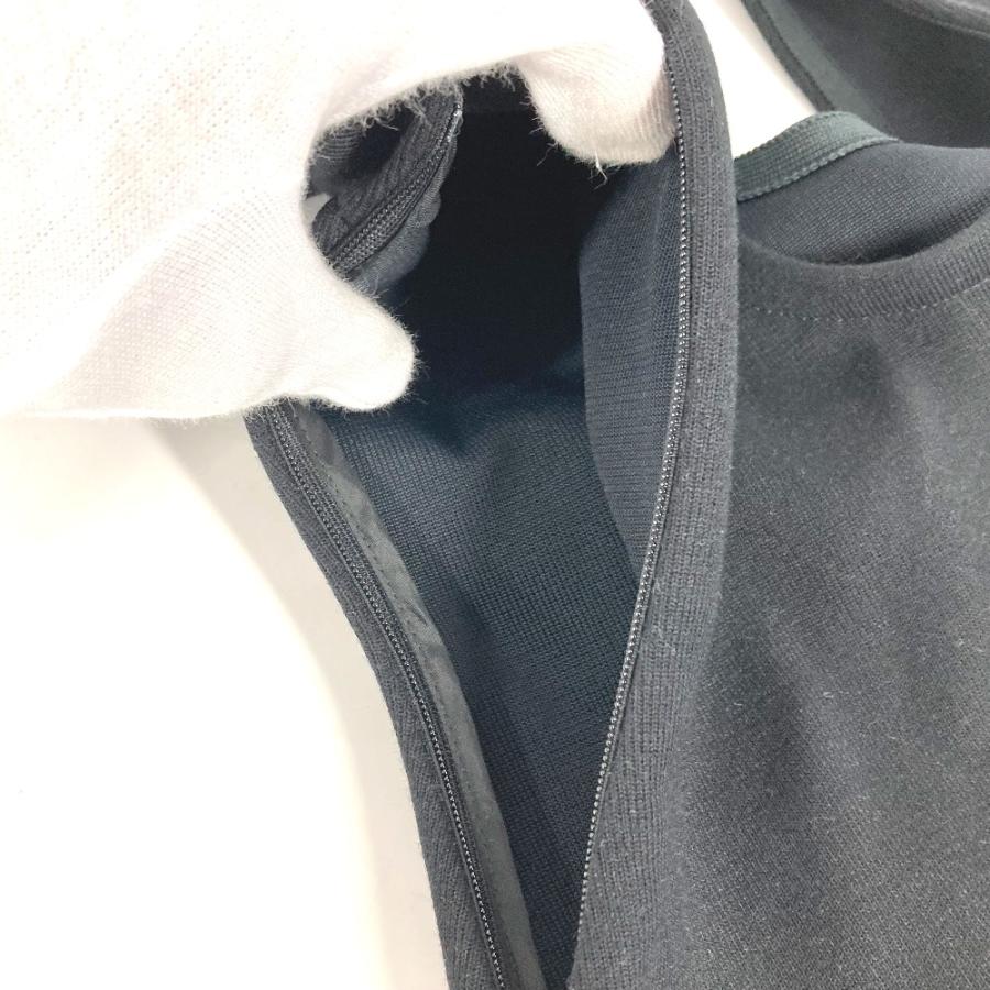美品 PRADA プラダ ボタン付き ボディスーツ アパレル ノースリーブ トップス トップスその他 ブラック レディース【中古】 | PRADA | 08