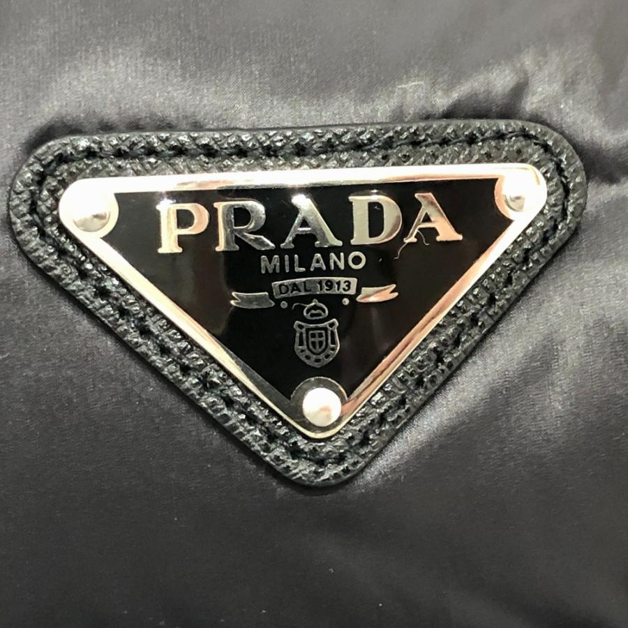 PRADA プラダ SGB628 トライアングルプレート ダウンベスト ブラック メンズ【中古】 | PRADA | 06