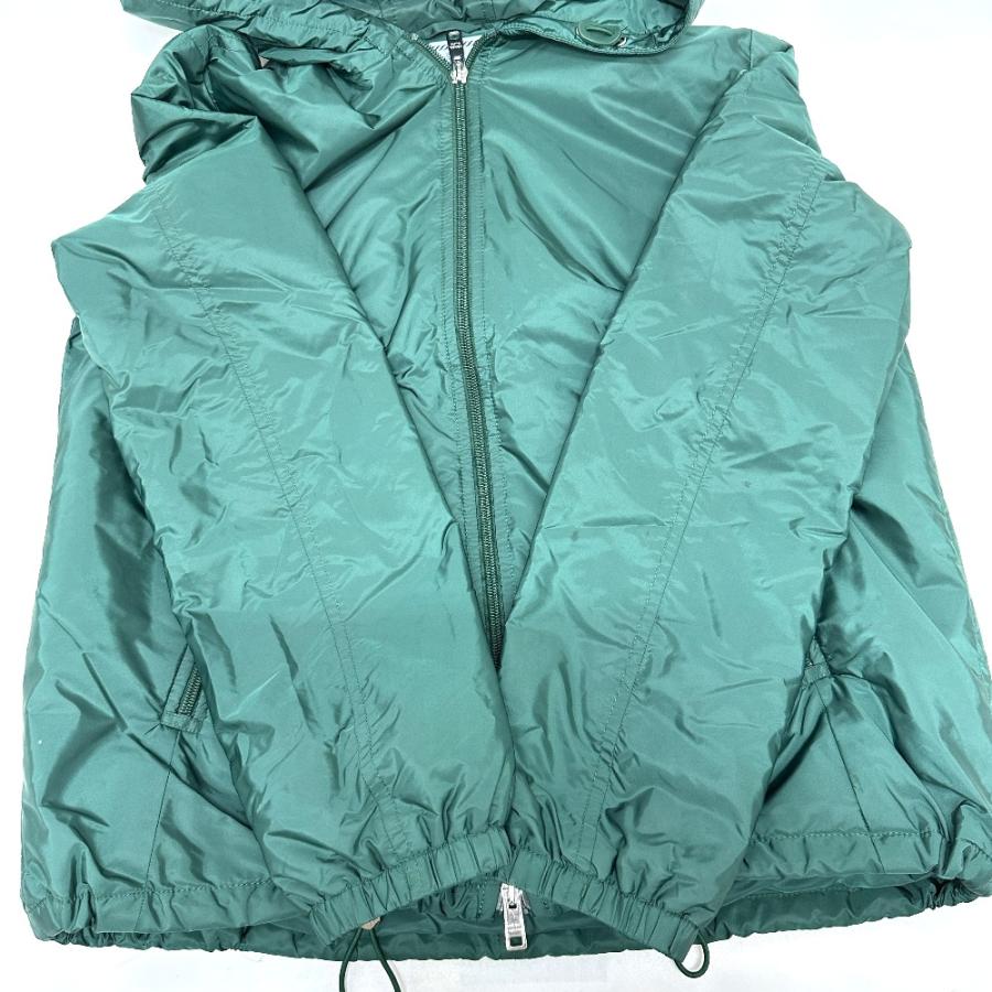 PRADA プラダ トライアングルプレート ジップアップ アパレル ジャケット グリーン レディース【中古】 | PRADA | 05