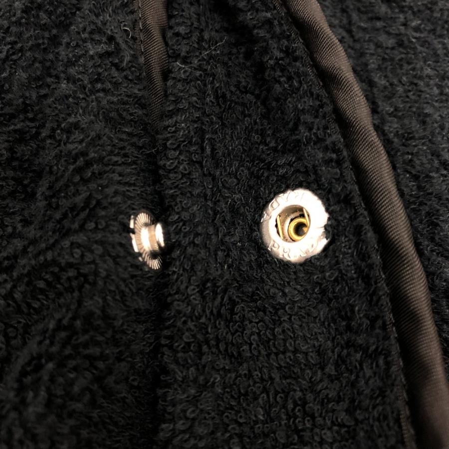 PRADA プラダ SC559 ロゴプレートコットンテリー パイル ボウリング 半袖T Tシャツ 半袖シャツ ブラック レディース【中古】 | PRADA | 07