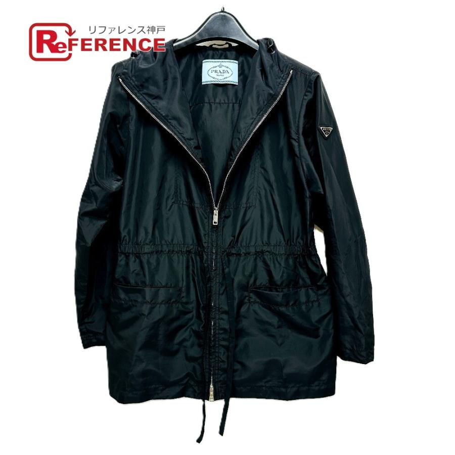 PRADA プラダ ACS1 2021 2382 ジップアップ アパレル ジャケット ブラック レディース【中古】 | PRADA