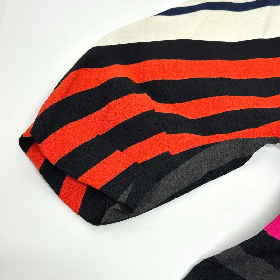 PRADA プラダ 半袖 ボーダー アパレル ワンピース レディース レーヨン100% マルチカラー サイズ38 | PRADA | 03