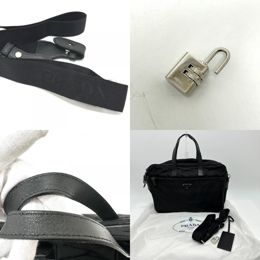 PRADA（プラダ） 2VE407 トライアングルロゴ 2WAY カバン ビジネス
