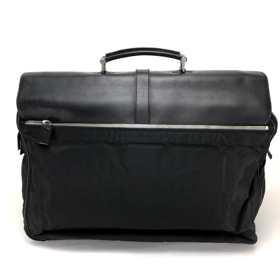 PRADA プラダ  V122 ビジネスバッグ 旅行バッグ 書類カバン テスート ハンドバッグ ナイロン/レザー ブラック メンズ | PRADA | 01