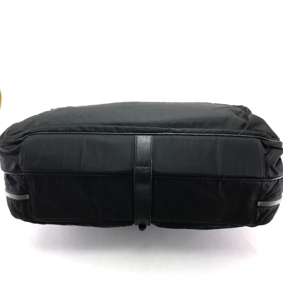 PRADA プラダ  V122 ビジネスバッグ 旅行バッグ 書類カバン テスート ハンドバッグ ナイロン/レザー ブラック メンズ | PRADA | 02