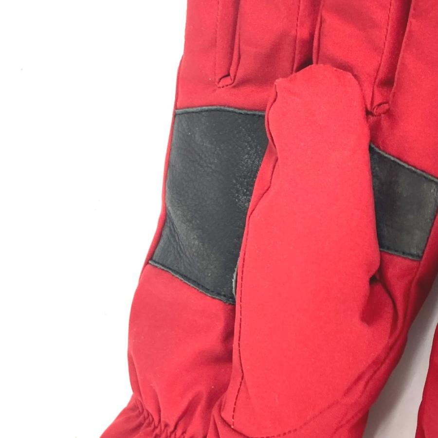 美品 PRADA プラダ ロゴ グローブ スポーツ  手袋 レッド メンズ【中古】 | PRADA | 05
