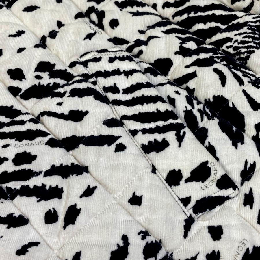 レオナールカンカンカットソーロンT 花柄蝶々バタフライLL 