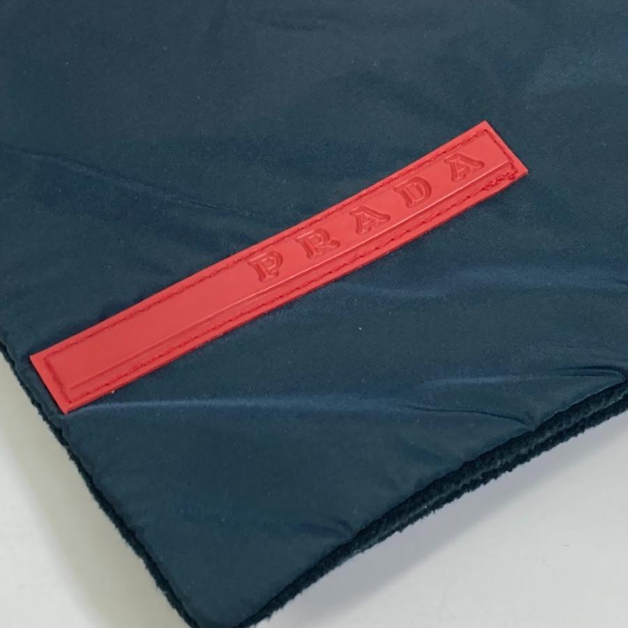 PRADA（プラダ） スポーツ sports ロゴ ポケット付き マフラー