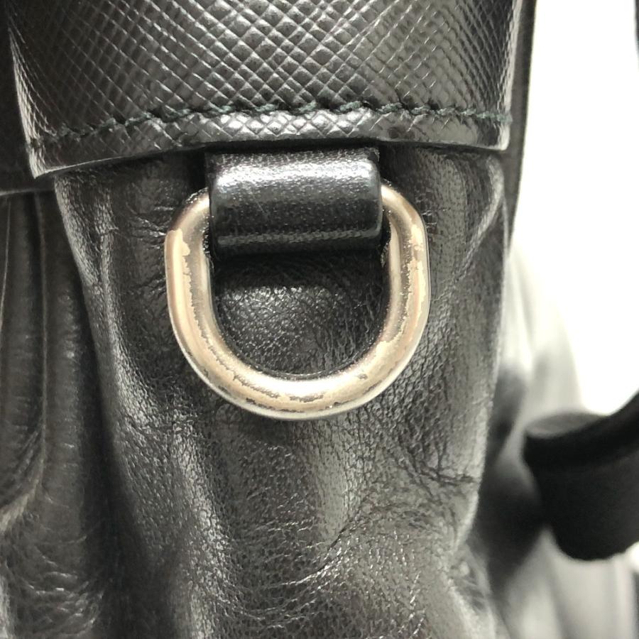 PRADA プラダ 2VH022 メッセンジャー ショルダーバッグ ブラック メンズ【中古】 | PRADA | 06