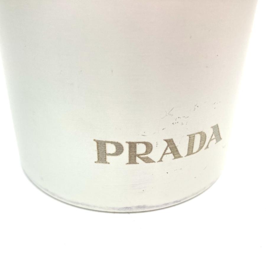 未使用 PRADA プラダ 2UH003 ロゴ タンブラー ウォーターボトル 水筒