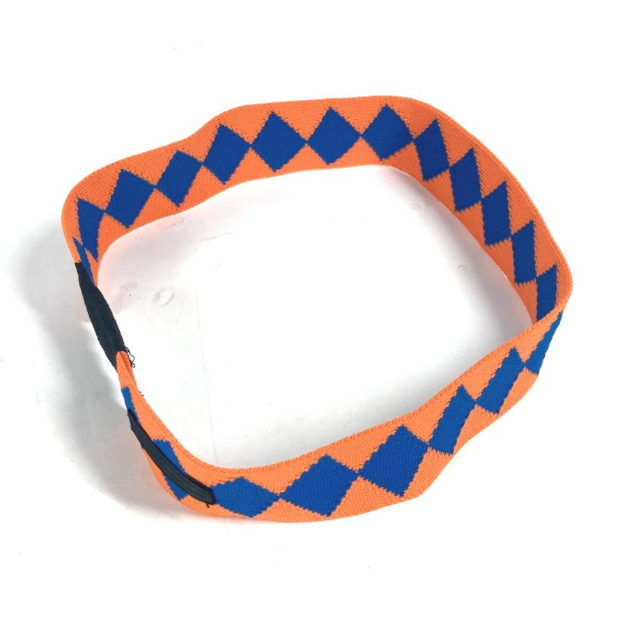 美品 PRADA プラダ ヘッドバンド ヘアアクセサリー ヘアバンド オレンジ メンズ【中古】 | PRADA | 04