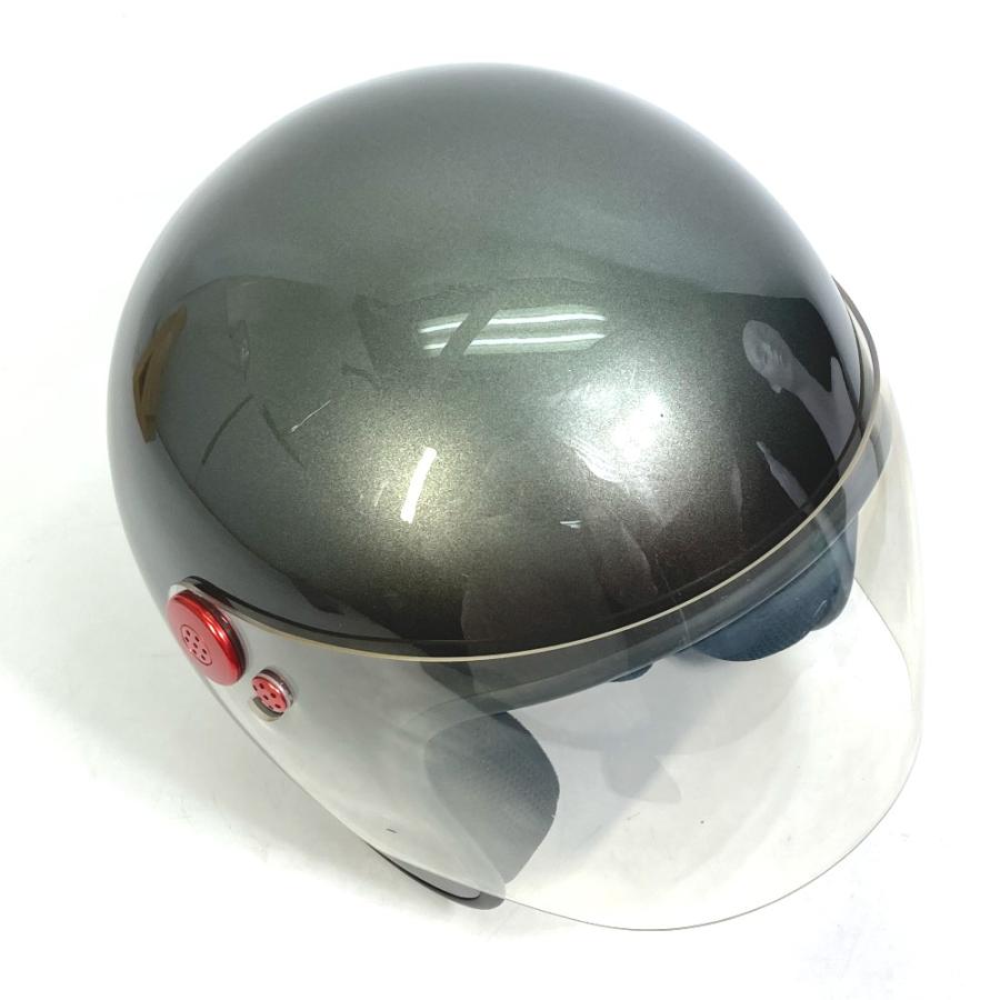 PRADA プラダ 4AH003 SUOMYコラボ スポーツ CASCO MOTO SFUM  帽子 メタリック ヘルメット プラスチック シルバー メンズ【中古】 | PRADA | 06