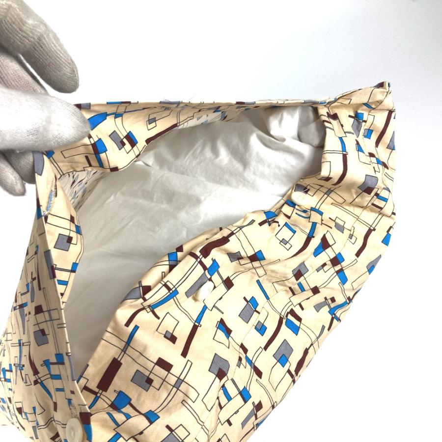 PRADA プラダ ロゴ ピロー 枕 インテリア クッション ベージュ ユニセックス【中古】 | PRADA | 07