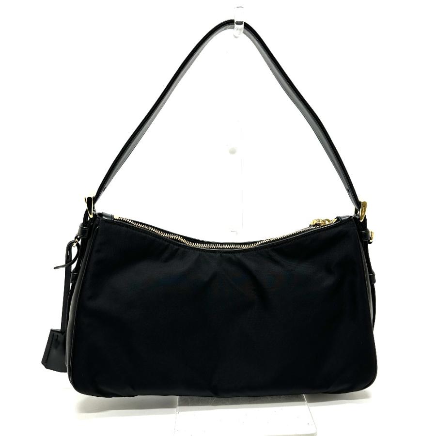 PRADA プラダ 1BC232 エメ テスート ワンショルダー カバン 肩掛け ショルダーバッグ ブラック レディース【中古】 | PRADA | 01
