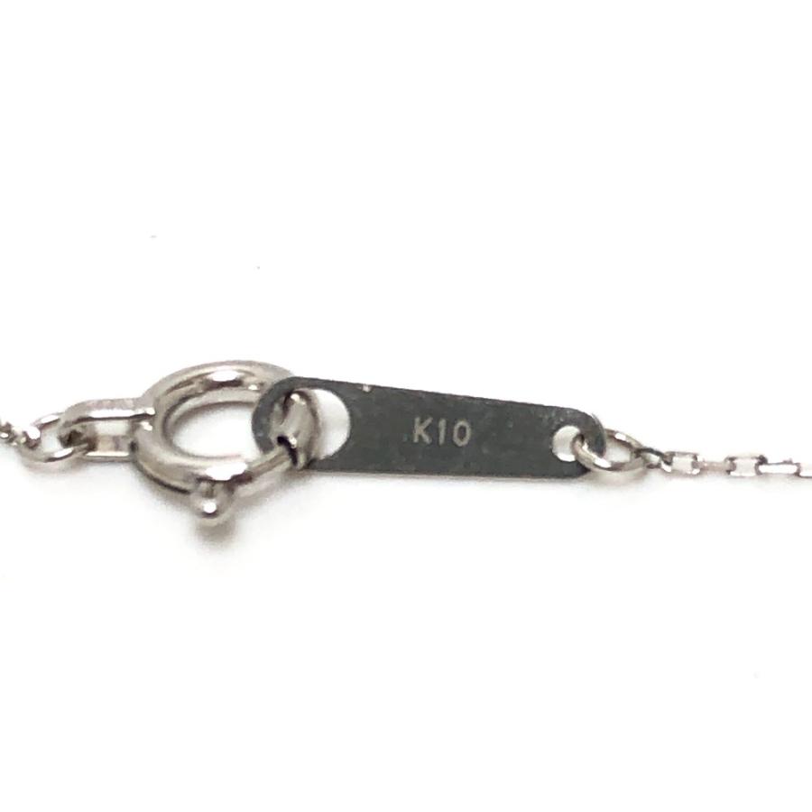 新品同様 Canal4℃ カナルヨンドシー 152426223201 マルチビジュー ジュエリー アクセサリー K10WG ネックレス シルバー【中古】 |  | 05