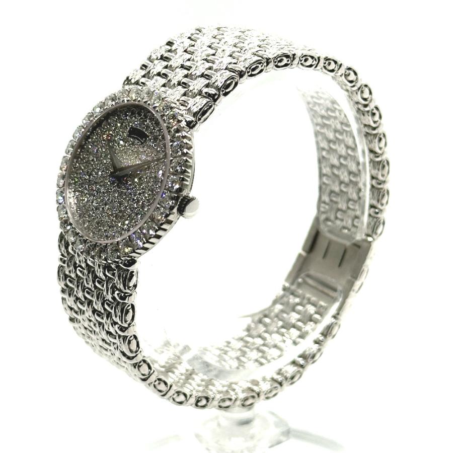 PIAGET ピアジェ トラディション ダイヤ 手巻き 腕時計 K18WG