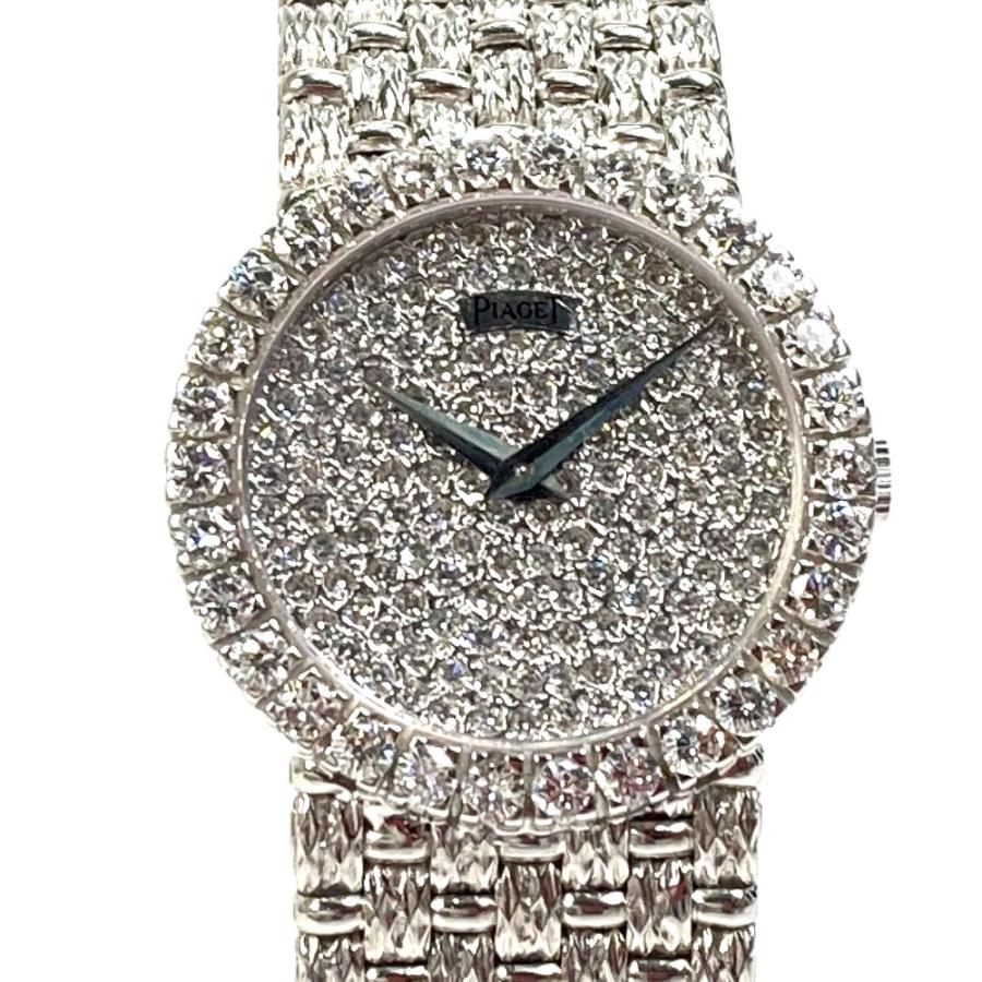 PIAGET ピアジェ トラディション ダイヤ クォーツ 腕時計 K18WG