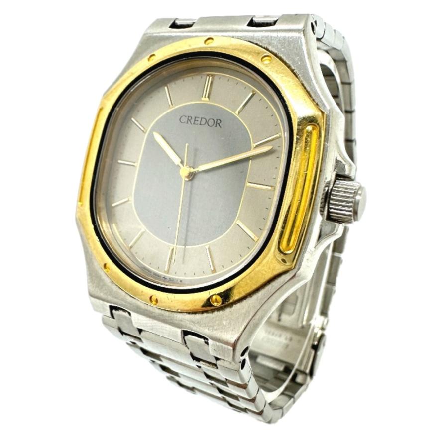 SEIKO（セイコー） 9661-5000 クレドール クォーツ 腕時計 シルバー