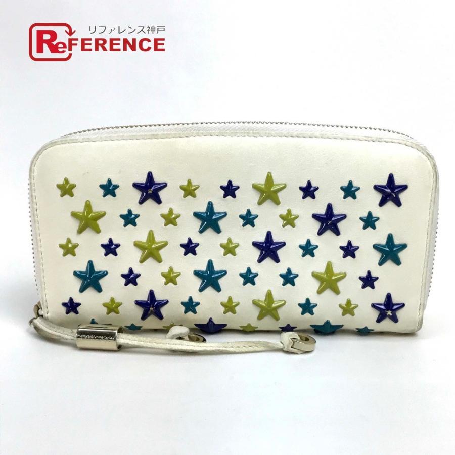 JIMMY CHOO ジミーチュウ 長財布 スタースタッズ ブランド雑貨 小物 長財布（あり） レザー レディース : リファレンス コレクション -  通販 - Yahoo!ショッピング