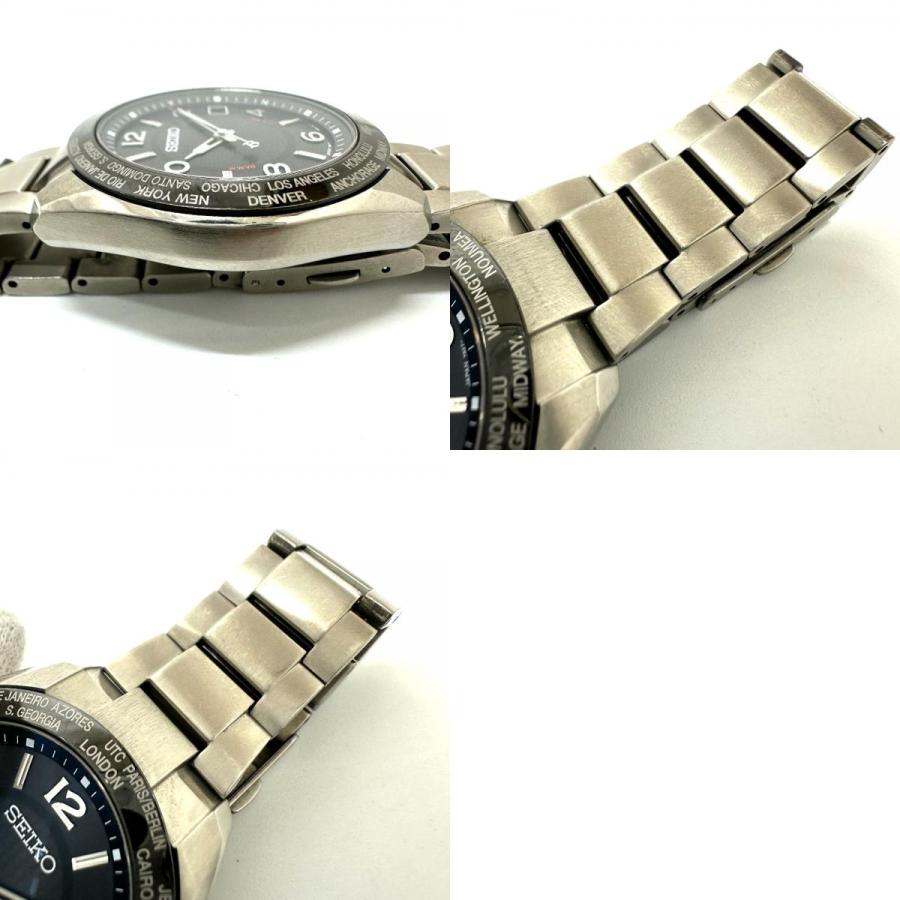 SEIKO（セイコー） 7B27-0AL0 ブライツ ソーラー電波 腕時計 シルバー 